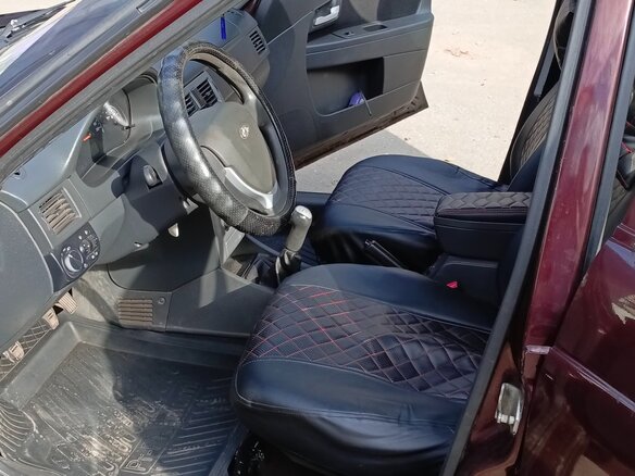 2012 Lada (ВАЗ) Priora I, красный, 265000 рублей - вид 13