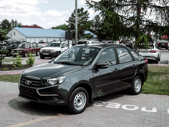 2026 Lada (ВАЗ) Granta I Рестайлинг, серый - вид 1