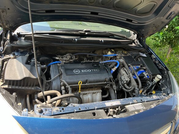 2010 Opel Astra J, синий, 670000 рублей - вид 9