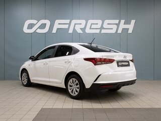 2021 Hyundai Solaris II Рестайлинг, белый, 1620000 рублей, вид 2