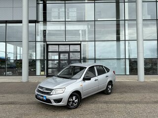 2015 Lada (ВАЗ) Granta I, серебристый, 295000 рублей, вид 1