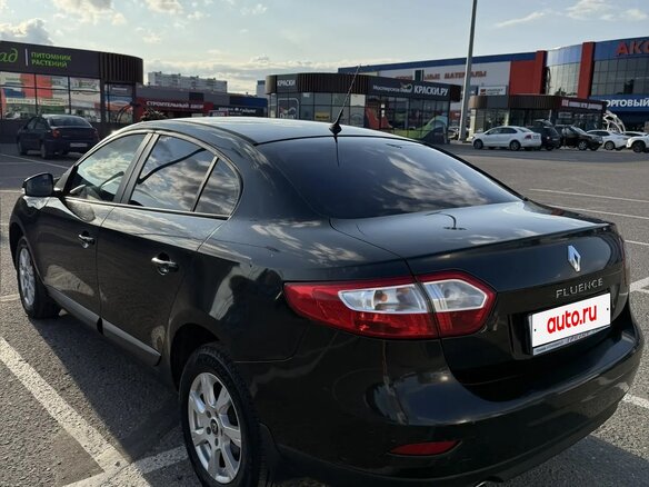 2013 Renault Fluence I, чёрный - вид 4