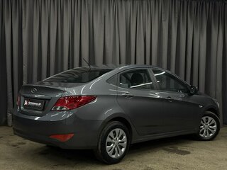 2016 Hyundai Solaris I Рестайлинг, серый, 834777 рублей, вид 3