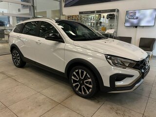 2026 Lada (ВАЗ) Vesta SW Cross I Рестайлинг (NG), белый, 2228490 рублей, вид 3
