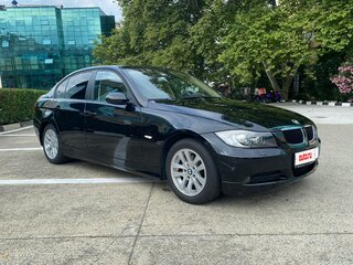 2008 BMW 3 серии 320i V (E90/E91/E92/E93), чёрный, 1400000 рублей, вид 2