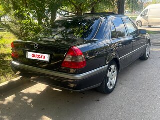 1994 Mercedes-Benz C-Класс 180 (PMS) I (W202), чёрный, 350000 рублей, вид 3