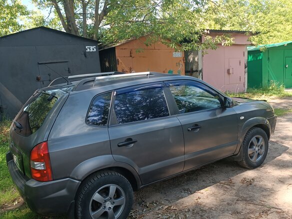 2007 Hyundai Tucson I, серый, 550000 рублей - вид 2