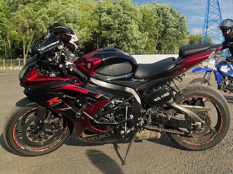 2008 Suzuki GSX-R 750, чёрный, 820000 рублей, вид 1