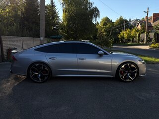 2018 Audi A7 55 TFSI II (4K), серебристый, 4950000 рублей, вид 4