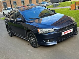 2007 Mitsubishi Lancer X, синий, 598000 рублей, вид 3