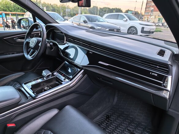 2020 Audi SQ7 I (4M) Рестайлинг, синий - вид 17
