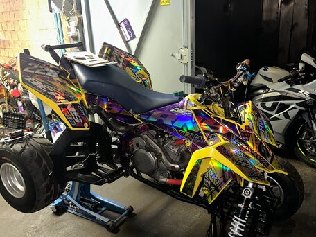 2008 Suzuki QuadRacer LT-R450, жёлтый, 700000 рублей, вид 2