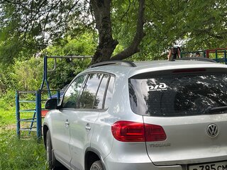 2012 Volkswagen Tiguan I Рестайлинг, серебристый, 900000 рублей, вид 4