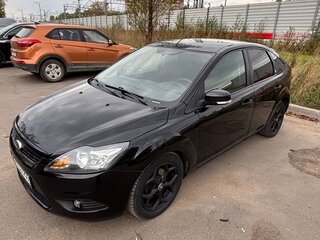 2008 Ford Focus II Рестайлинг, чёрный, 550000 рублей, вид 2