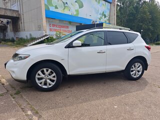 2013 Nissan Murano II (Z51) Рестайлинг 2, белый, 1450000 рублей, вид 4