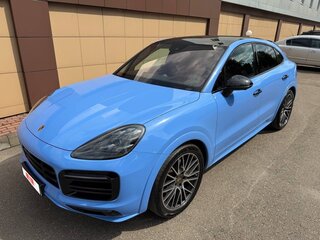2021 Porsche Cayenne Coupé III, голубой, 8000000 рублей, вид 2