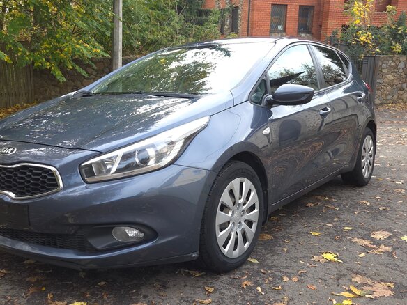 2014 Kia Ceed II, синий, 990000 рублей