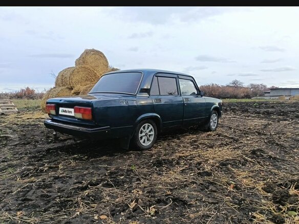 2008 Lada (ВАЗ) 2107, зелёный, 150000 рублей - вид 2