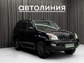 2008 Toyota Land Cruiser Prado 5-speed 120 Series Рестайлинг, чёрный, 2249000 рублей, вид 1