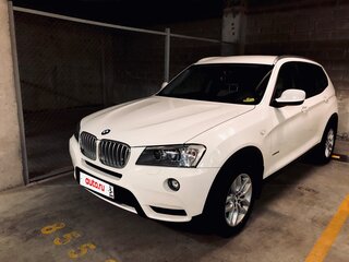2012 BMW X3 28i xDrive II (F25), белый, 2700000 рублей, вид 1