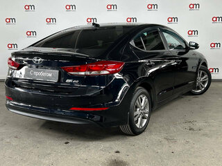 2017 Hyundai Elantra VI (AD), чёрный, 1029000 рублей, вид 4