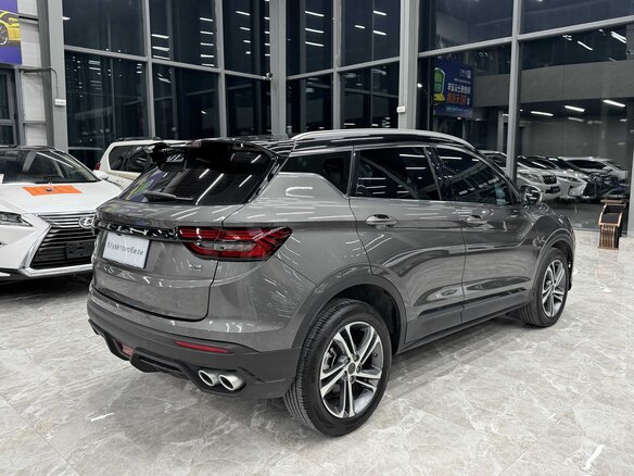 2021 Geely Binyue I Рестайлинг, серый, 1245000 рублей - вид 5