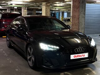 2020 Audi A5 Sportback 45 TFSI II (F5) Рестайлинг, чёрный, 3799000 рублей, вид 1