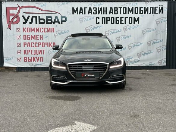 2019 Genesis G80 I, чёрный - вид 1