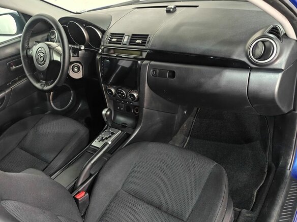 2007 Mazda 3 I (BK) Рестайлинг, синий - вид 8