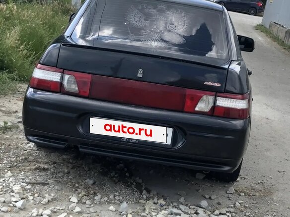 2007 Lada (ВАЗ) 2110, чёрный, 164000 рублей - вид 4