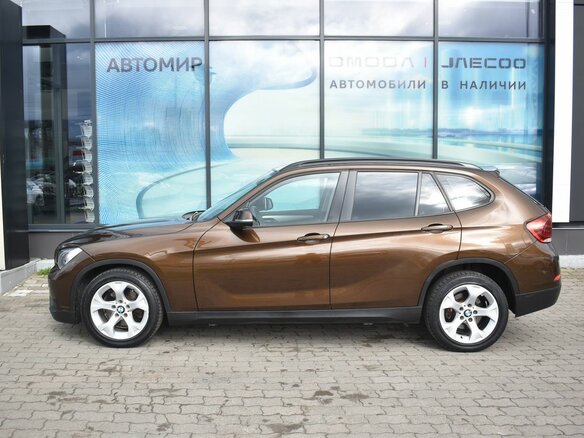 2013 BMW X1 18i I (E84) Рестайлинг, коричневый - вид 7