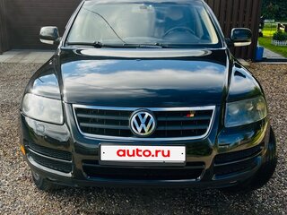2004 Volkswagen Touareg I, чёрный, 890000 рублей, вид 3