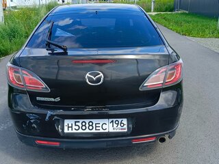 2007 Mazda 6 II (GH), чёрный, 880000 рублей, вид 3