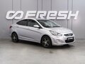 2012 Hyundai Solaris I, серебристый, 574000 рублей