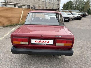 2007 Lada (ВАЗ) 2107, пурпурный, 167000 рублей, вид 5