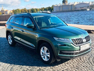 2021 Skoda Kodiaq I, зелёный, 2480000 рублей, вид 2