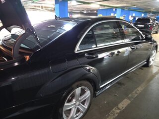 2012 Mercedes-Benz S-Класс 500 Long V (W221) Рестайлинг, чёрный, 1600000 рублей, вид 2