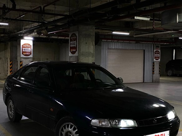 1995 Mazda 626 IV (GE), синий, 320000 рублей - вид 3