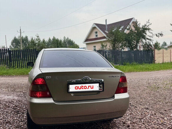 2002 Toyota Corolla IX (E120, E130), серый, 750000 рублей - вид 6