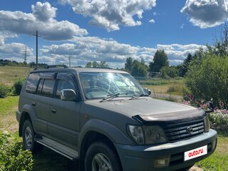 2001 Toyota Land Cruiser Prado 90 Series Рестайлинг, бежевый, 950000 рублей, вид 4