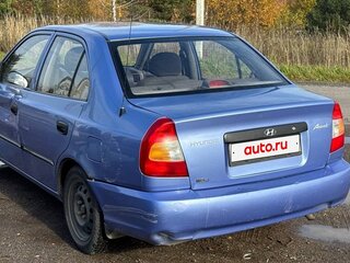 2006 Hyundai Accent ТагАЗ II, фиолетовый, 177000 рублей, вид 5