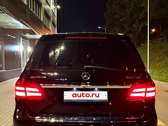 2016 Mercedes-Benz GLS 400 I (X166), чёрный - вид 1