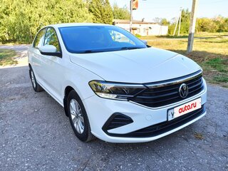 2021 Volkswagen Polo VI, белый, 1600000 рублей, вид 4