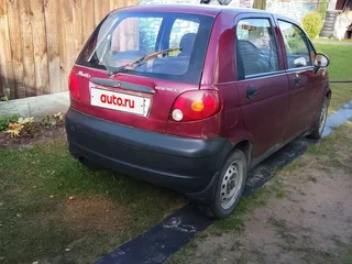 2008 Daewoo Matiz I Рестайлинг, красный, 120000 рублей, вид 3