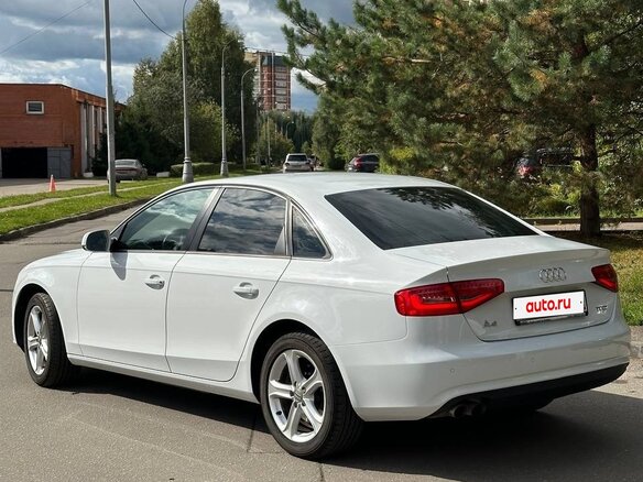 2013 Audi A4 IV (B8) Рестайлинг, белый - вид 5