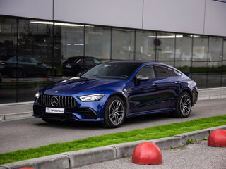 2020 Mercedes-Benz AMG GT 4-Door Coupe 43 I, синий, 7479000 рублей, вид 3