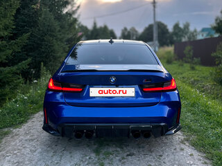 2021 BMW M3 Competition Package VI (G80), синий, 10000000 рублей, вид 3
