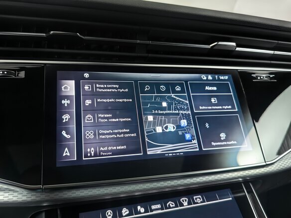 2024 Audi Q7 50 TDI II (4M) Рестайлинг 2, чёрный - вид 15