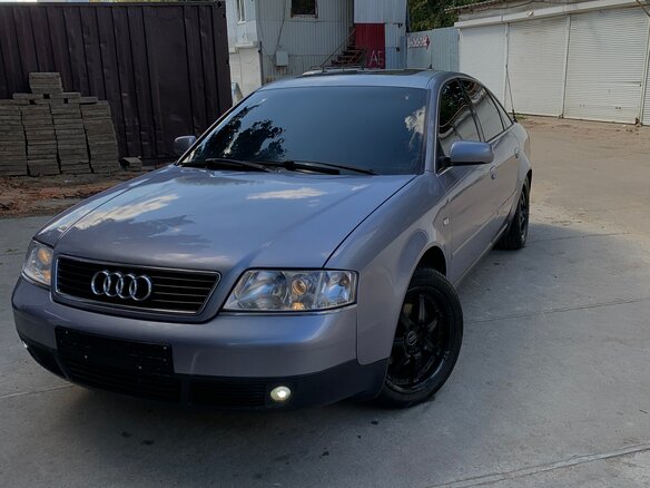 1998 Audi A6 II (C5), серый, 450000 рублей