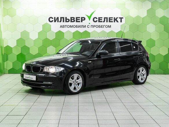 2008 BMW 1 серии 118i I (E81/E82/E87/E88) Рестайлинг, чёрный